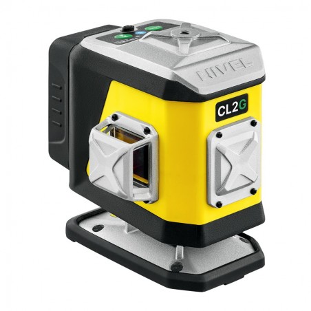 Laser krzyżowy zielony 2x360° bluetooth Nivel System CL2G