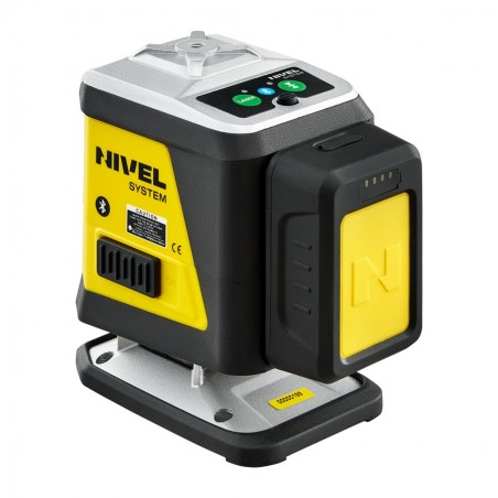 Laser krzyżowy niebieski 3x360 bluetooth Nivel CL3B