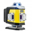 Laser krzyżowy niebieski 4x360° bluetooth Nivel System CL4B