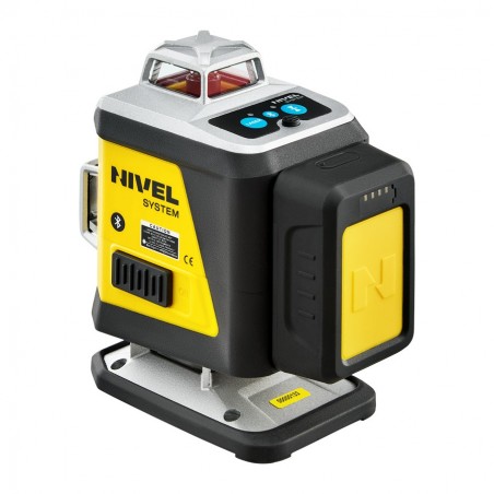 Laser krzyżowy czerwony 4x360 Nivel System CL4R