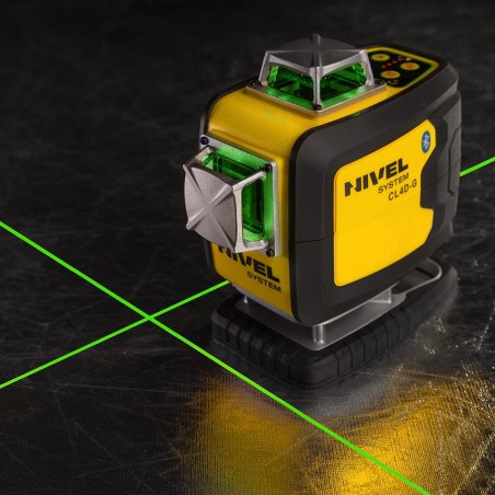 Laser zielony 4-płaszczyznowy Nivel System CL4D-G