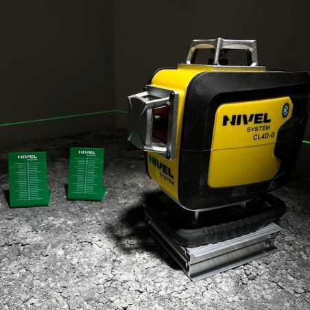 Laser zielony 4-płaszczyznowy Nivel System CL4D-G