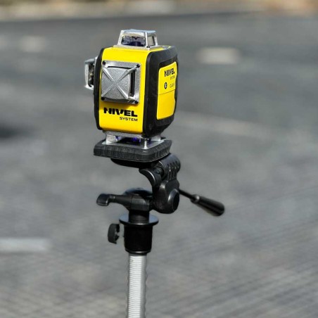 Laser krzyżowy fioletowy 4x360° bluetooth Nivel System CL4D-P