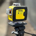 Laser krzyżowy fioletowy 4x360° bluetooth Nivel System CL4D-P