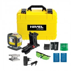 Laser zielony 4-płaszczyznowy Nivel System CL4D-G