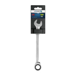 Klucz płasko-oczkowy z grzechotką 13mm 72T Hoegert HT1R013