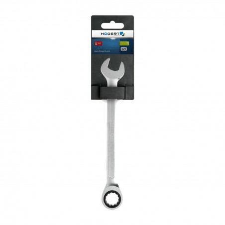 Klucz płasko-oczkowy z grzechotką 22mm 72T Hoegert HT1R022