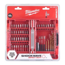 Zestaw wierteł i bitów Shockwave Impact Duty Milwaukee