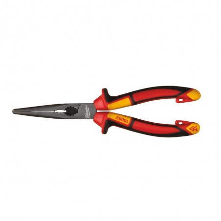Szczypce długie okrągłe 45° VDE 205 mm Milwaukee 4932464565