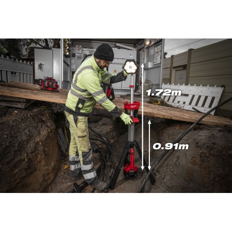 Lampa stojąca akumulatorowa 18V Milwaukee M18SAL2-502B