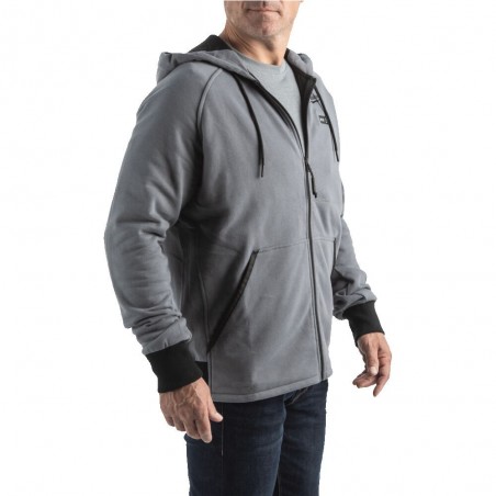 Bluza podgrzewana szara 12V Milwaukee M12 HHGREY4-0, rozmiar S