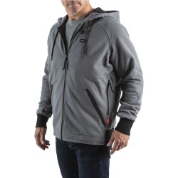 Bluza podgrzewana szara 12V Milwaukee M12 HHGREY4-0, rozmiar S