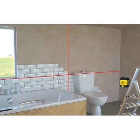 Laser krzyżowy czerwony Cubix Stanley STHT77498-1