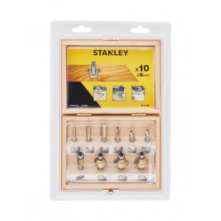 Zestaw frezów do drewna Stanley STA80020