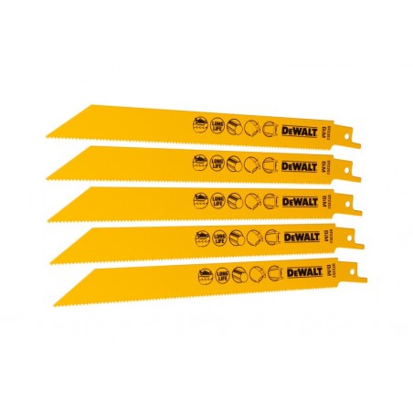 Brzeszczoty do cięcia stali Dewalt DT2353 5szt