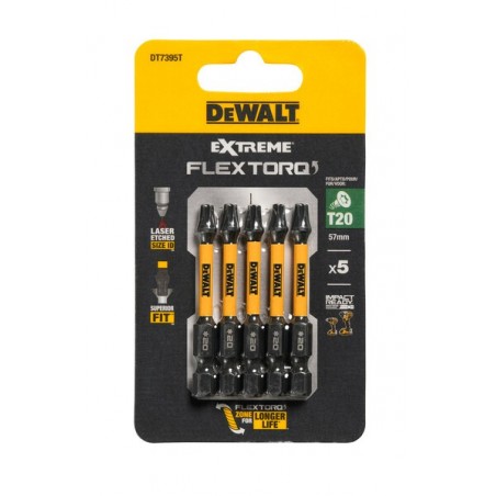 Bity T40 25mm Dewalt DT7373 5 szt