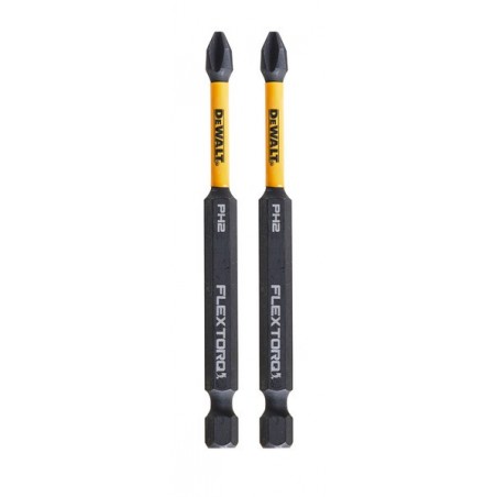 Bity udarowe PH2 50 mm DeWalt DT70532T - 2 szt