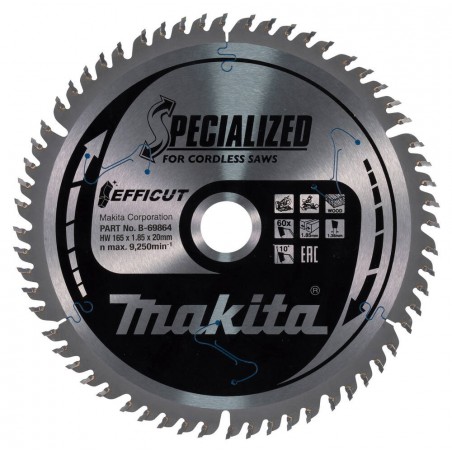Tarcza tnąca do drewna 165 mm Makita B09298