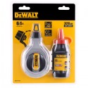 Zestaw Sznur traserski +czerwona kreda niebieska Dewalt DWHT47408-0