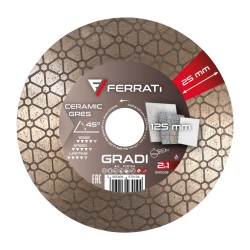 Tarcza tnąca diamentowa 125x22,23mm Ferrati Gradi F20104