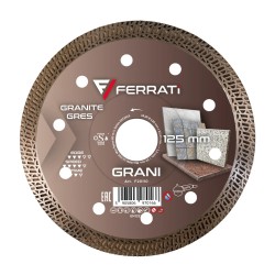 Tarcza tnąca do kamienia i ceramiki 125x22,23mm Ferrati Grani F20110