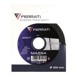 Tarcza diamentowa do fugi cementowej 100x22,23mm Ferrati Massa F20121