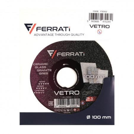Tarcza diamentowa do fugi cementowej 100x22,23mm Ferrati Massa F20121