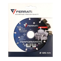 Tarcza diamentowa do betonu 125x22,23mm Ferrati Performante F20148