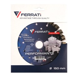 Tarcza diamentowa do betonu 150x22,23mm Ferrati Performante F20149