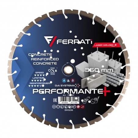 Tarcza diamentowa do betonu 350x25,4mm Ferrati Performante+ f20157