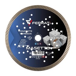 Tarcza diamentowa do betonu 230x22,23mm Ferrati Masetto F20182