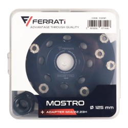 Tarcza diamentowa garnkowa do betonu 125x22,23mm/M14 Ferrati Mostro F20187