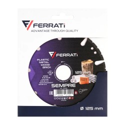Tarcza diamentowa  do betonu 125x22,23mm Ferrati Sempre F20192