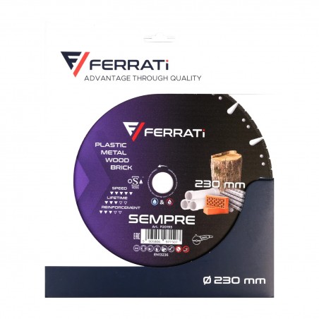 Tarcza diamentowa  do betonu 125x22,23mm Ferrati Sempre F20192