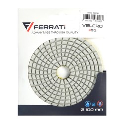 Pad polerski do kamienia i ceramiki 100x15mm № 50 Ferrati Velcro F20141