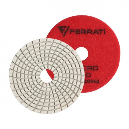 Pad polerski do kamienia i ceramiki 100x15mm №100 Ferrati Velcro F20142