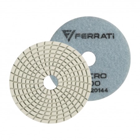 Pad polerski do kamienia i ceramiki 100x15mm №400 Ferrati Velcro F20144