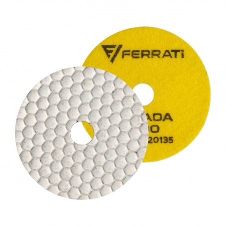 Pad polerski do kamienia i ceramiki 100x16mm №100 Ferrati Velcro F20135