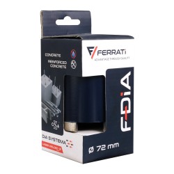 Wiertło diamentowe  do betonu 72mm x SDS+ Ferrati F-DiA F40147