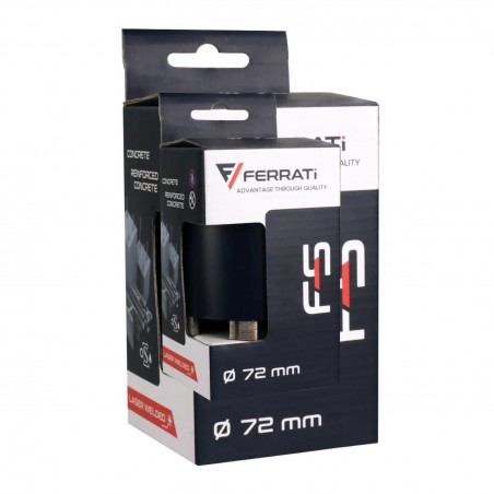 Wiertło diamentowe  do betonu 72mm x SDS+ Ferrati F-S F40153