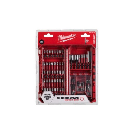 Zestaw bitów udarowych Milwaukee Shockwave Impact Duty  70szt