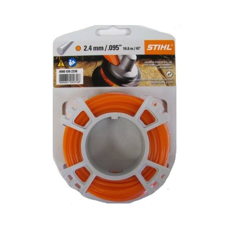 Żyłka tnąca okrągła 2,4mm x 253m STIHL