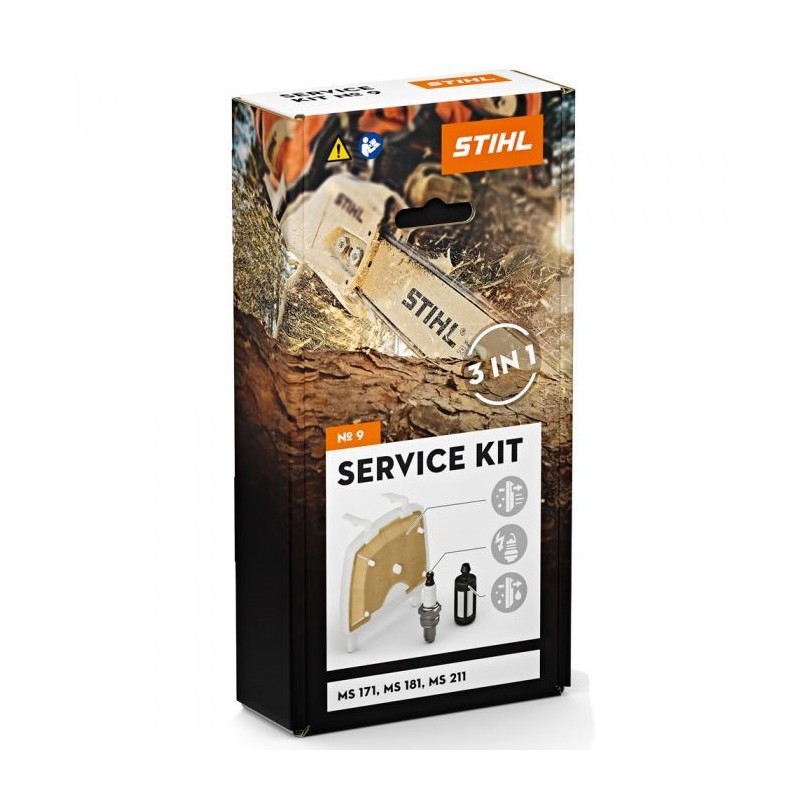 Zestaw serwisowy świeca, filtr powietrza, paliwa Stihl nr.9