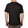 Koszulka robocza z krótkim rękawkiem XXL Milwaukee WWSSBL czarna