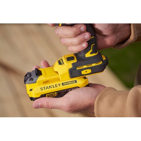 Zakrętarka udarowa 18V 1/4" Stanley SFMCF820D2K-QW