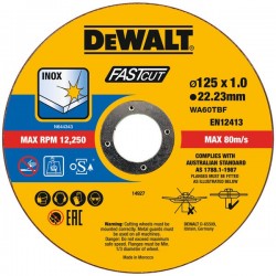 Tarcza do cięcia metalu 22,23x125 mm DeWalt DT20540