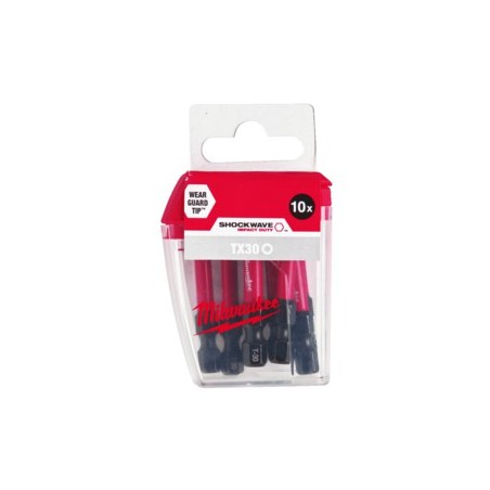Bit udarowy Torx TX10 50 mm Milwaukee Shockwave Impact Duty