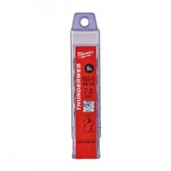 WIERTŁA DO METALU Ø DO 5 MM - 10 SZTUK  HSS-R - DIN 338