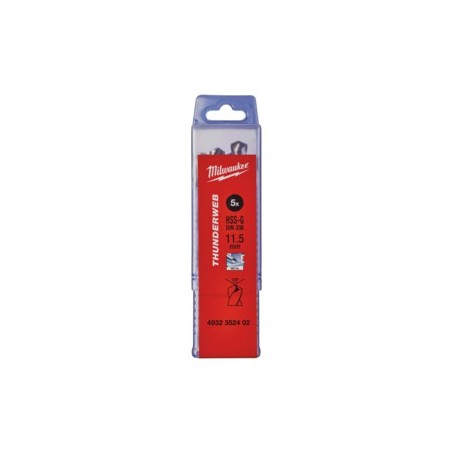 Wiertło do metalu 43x75x4.2mm HSS-G Milwaukee Thunderweb  10szt