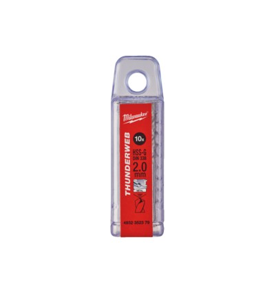 Wiertło do metalu 24x49x2.0mm HSS-G Milwaukee Thunderweb 10szt